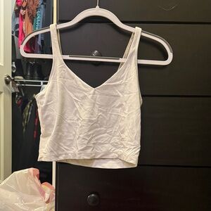 lululemon athletica White Crop Top
